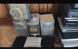 Lote de equipos de sonido Sony y mas