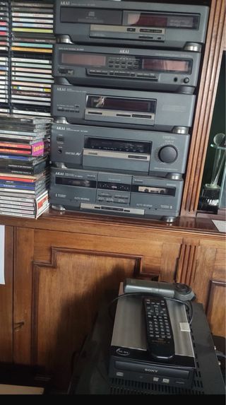 Lote de equipos de sonido Sony y mas