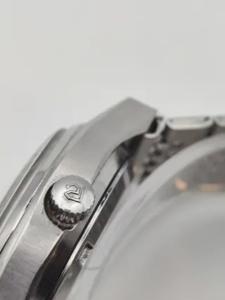 Reloj Ricoh Caballero Plata Blanco