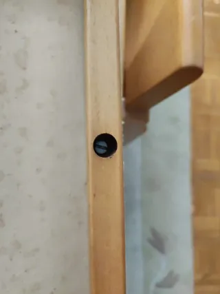 4 Sillas Comedor Madera Clara Tapizado Beige