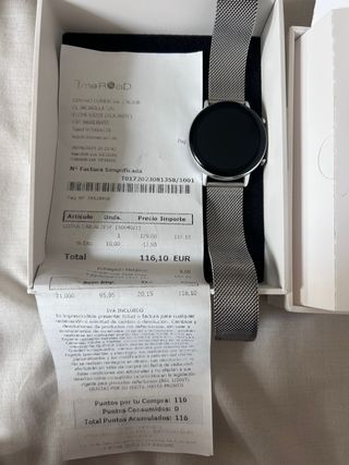 Reloj Lotus Smartime 50040 Negro/Plata