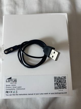 Reloj Lotus Smartime 50040 Negro/Plata