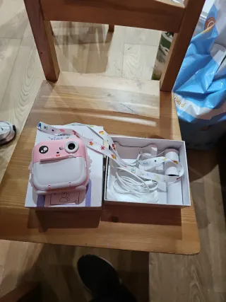 Cámara Digital Infantil Print Camera Rosa