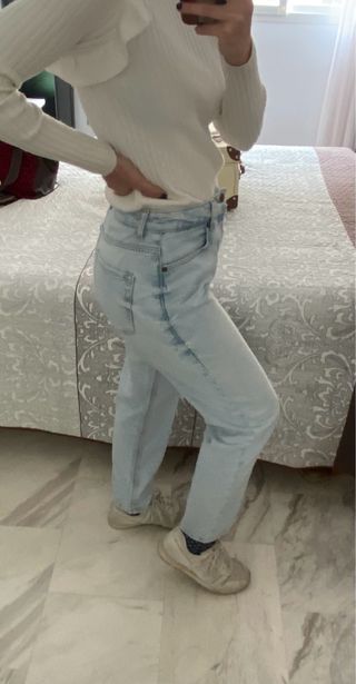 Vaqueros Mom Zara Talla 36