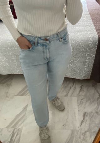 Vaqueros Mom Zara Talla 36