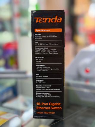 Tenda 16-Port Gigabit Ethernet Switch