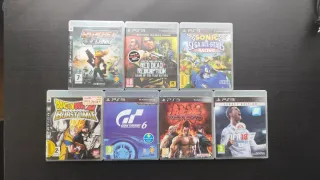 Lote 7 Juegos PS3: Ratchet, Sonic, FIFA y más