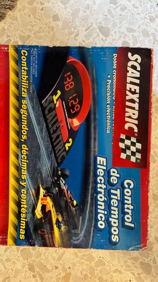 Control de Tiempos Electrónico Scalextric