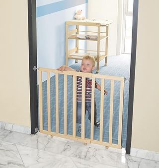 Barrera Seguridad Infantil Madera Extensible