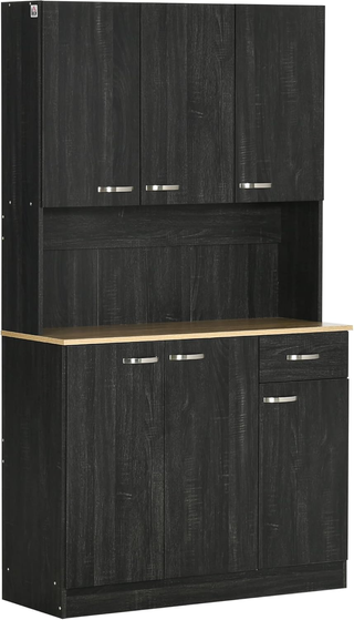 Credenza Cucina con Armadietti, Cassetto e Piano P