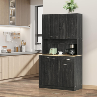 Credenza Cucina con Armadietti, Cassetto e Piano P