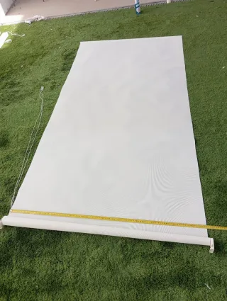 Estor enrollable blanc 120