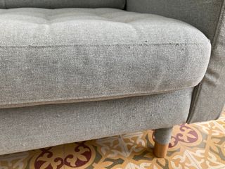 Sofá 2 plazas Ikea gris/verde