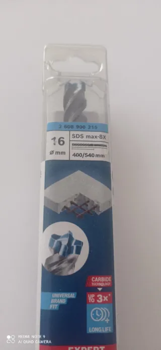 Broca Hormigón Bosch SDS max-8x 16mm