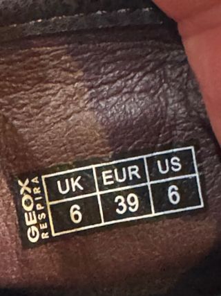 Botines Geox Marrones y Grises