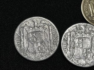 Lote monedas perra gorda peseta la del 1