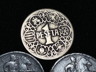 Lote monedas perra gorda peseta la del 1