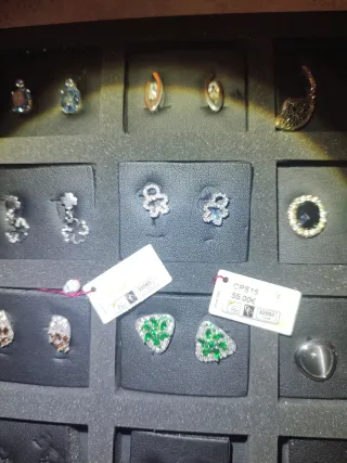 Pendientes de plata 925 variados