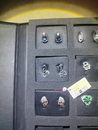Pendientes de plata 925 variados