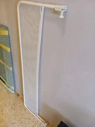 Barandilla de cama infantil blanca