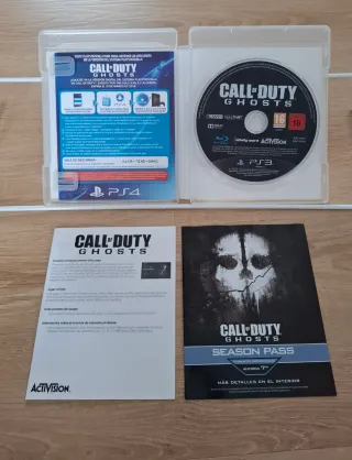 PS3 Call of Duty MW3 y Ghosts