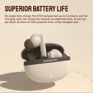 Auriculares Monster Aura Fit GT22 True Wireless