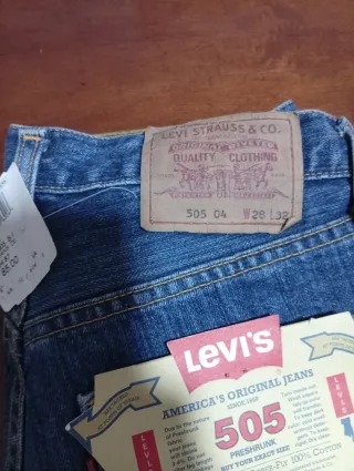 Jeans Levis 505 Donna Taglia M