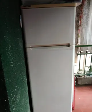 Nevera con frigorífico