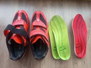 Zapatillas Spiuk Ciclismo Carretera Rojas 44