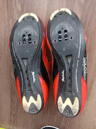 Zapatillas Spiuk Ciclismo Carretera Rojas 44
