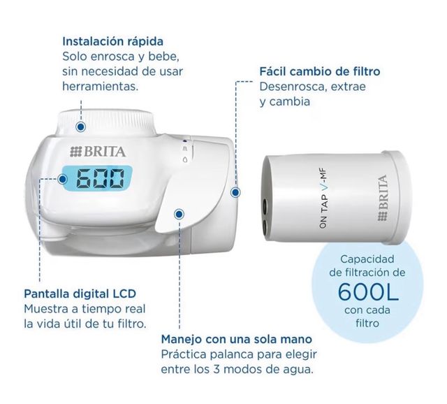 Filtro de agua Brita ON TAP V