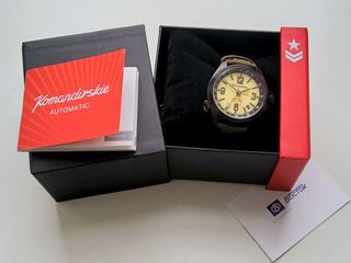 Vostok Komandirskie GMT natillas 476773 full lume
