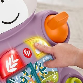 Andador Bebé Monito Morado Fisher-Price