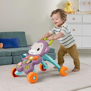 Andador Bebé Monito Morado Fisher-Price