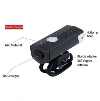 Pack 2 Luces LED Bicicleta (Delantera + Trasera)