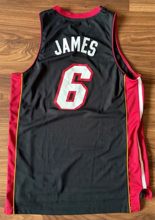 Camiseta Miami Heat Lebron James #6 Adidas NBA