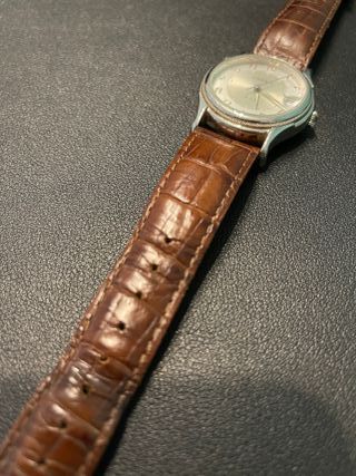 Orologio Fossil Uomo Pelle Marrone Argento