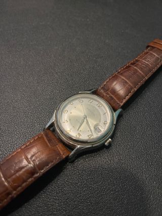 Orologio Fossil Uomo Pelle Marrone Argento