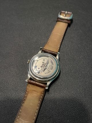 Orologio Fossil Uomo Pelle Marrone Argento