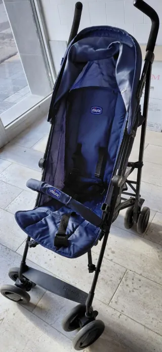 Silla de paseo Chicco plegable azul
