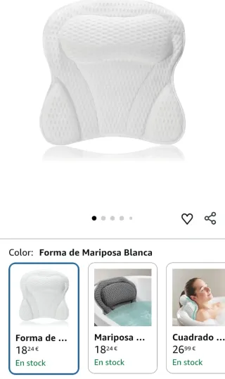 2 Almohadas de Baño o playa