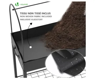 Huerto Urbano Terraza Mesa Cultivo VOUNOT