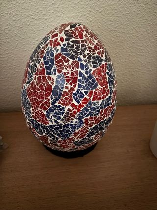 Lámpara Huevo Mosaico