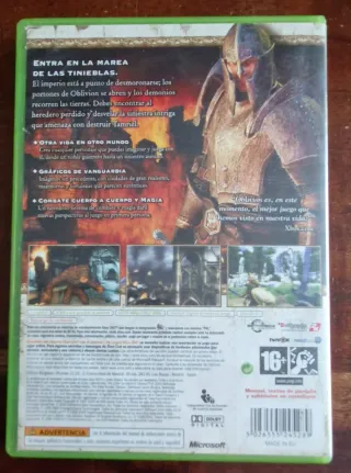 🇪🇦 Oblivion + Shivering Isles Xbox 360