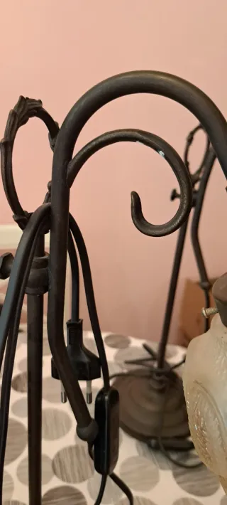 Pareja de lamparitas de mesa