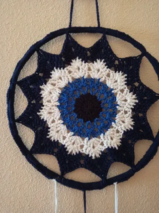 Atrapasueños Ojo Turco Crochet