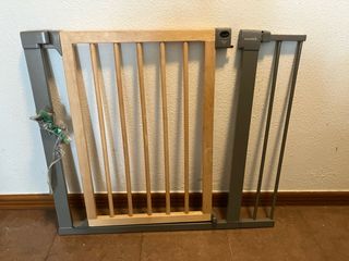 Barrera Seguridad Escaleras Madera y Metal