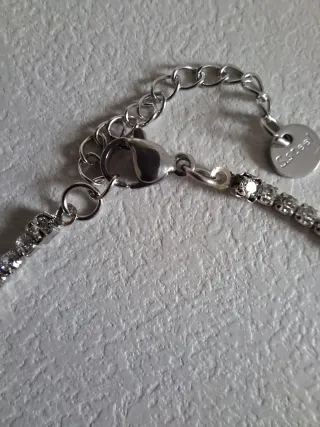 Braccialetto tennis donna zirconi acciaio