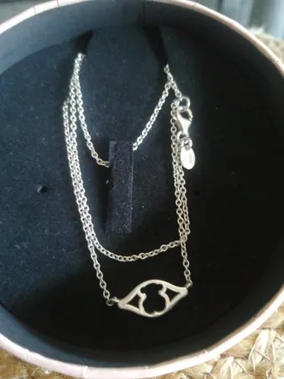 Collar Tous Oso Calado Plata. Original