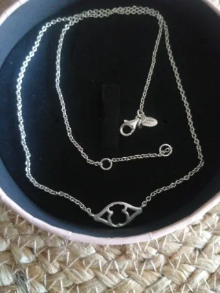 Collar Tous Oso Calado Plata. Original